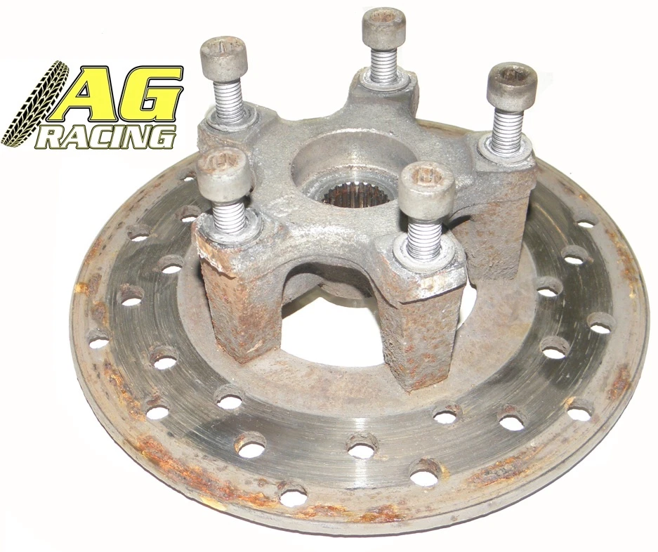 Piaggio NRG 50 MC3 2003 Disque De Frein Arrière Avec Moyeu, Transmission - Photo 1/1