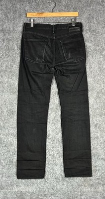 ONI DENIM ONI-515 KIRAKU-II Straight Jean Black 31 X 32 The