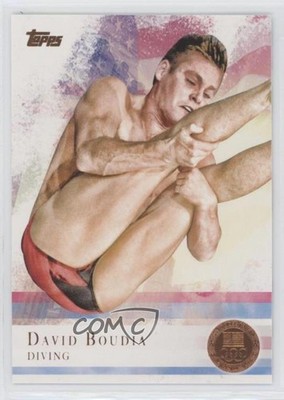 2012 Topps US Olympic Team and Olympic Hopefuls Bronze David Boudia #51 0e61