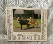 LOT 10 ALMANACHS de La POSTE