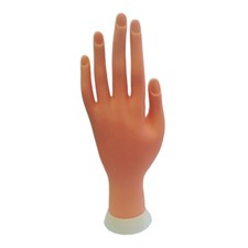 MANO FINTA PER PRATICA RICOSTRUZIONE UNGHIE NAIL ART E GEL ESTETICA ESTETISTA