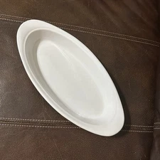 Dish Au Gratin / Casserole Dish CorningWare French White 12 oz. Excellent Cond.