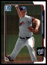 Jake Johansen 2015 Bowman #BCP130 Nationals MLB READ FREE SHIPPING AutographDen