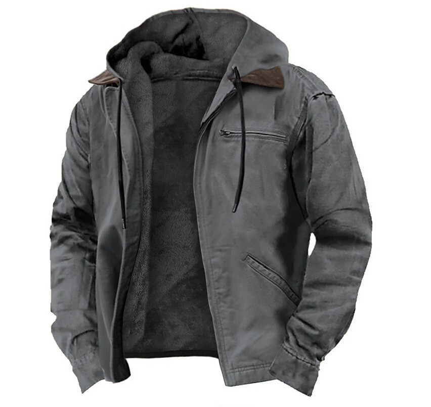 Men's Hooded/Casual Padded Jacket Winter Warm Soft Comfort C