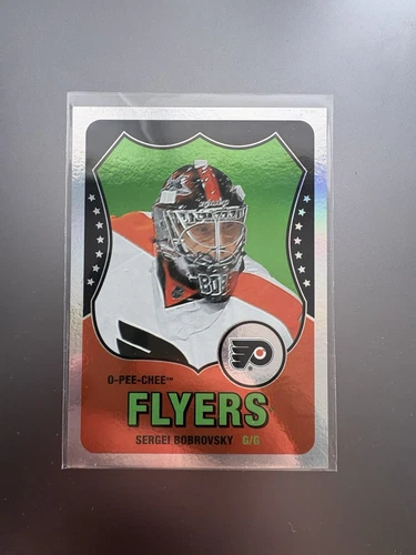 2010-11 Sergei Bobrovsky O-Pee-Chee OPC Retro Rookie RC Rainbow Platinum