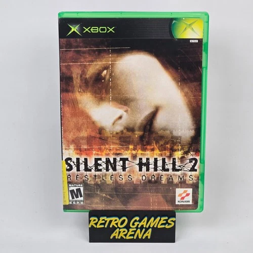 Silent Hill 2: Restless Dreams (Original Xbox) Black Label Case & Disc TESTED