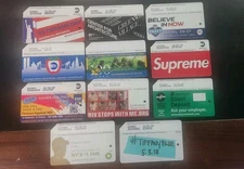 RARE  Lot Of 11   All different 1 blue back. Excellent unused condition