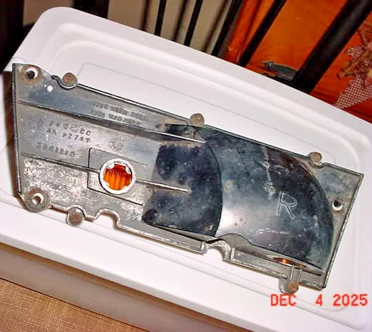 Chrysler New Yorker 1974-79 lente de esquina lente de estacionamiento-giro - lado del pasajero derecho Foto 3 de 4