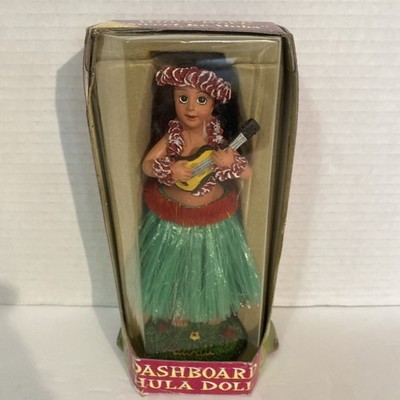 Dashboard Hula Doll In Box Sweet KeAloha Hawaiian Hawaii Gift NEW