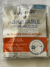 Dog Muzzle Mesh Top Paw Small Medium Large New Dog Training