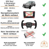 Autoradio Pioneer MVH-S320BT FüR Kia Soul 1 Bluetooth Usb