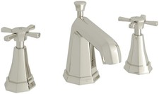Rohl U.3142X-PN-2 Deco  Widespread Lavatory Faucet - Polished Nickel