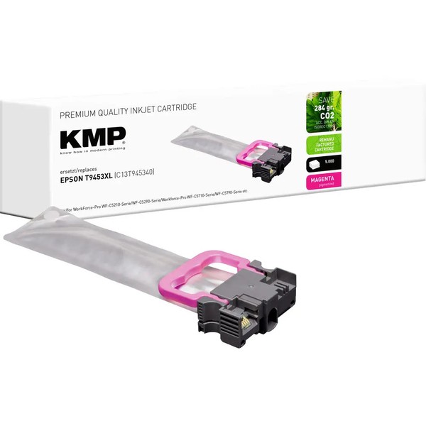 Kmp Druckerpatrone Ersetzt Epson T9453 Kompatibel Magenta E257X 1645,4006-image