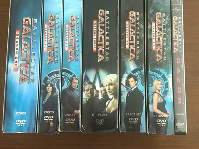 Battlestar Galactica DVD Lot Seasons 1 2.0 2.5 3 4.0 + Razor Extended