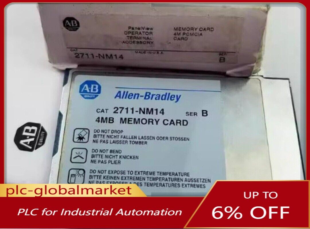 New In Box AB 2711-NM14 4MB Memory Card Free fast shipping 2711NM14