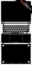 MacBook Pro 13" 2020 Skin  Black  Protective Decal  StyleFlip