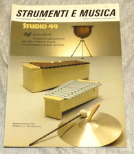STRUMENTI  E MUSICA RIVISTA DI MUSICA E STRUMENTI  MUSICALI N°2   1989