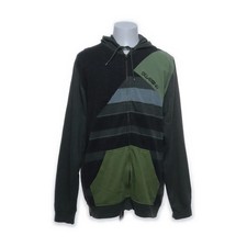 Billabong, Kapuzenpullover, Größe: XXL, Grün/Schwarz, Baumwolle/Polyester #uG2