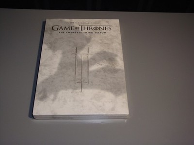 Game of Thrones Season 3 DVD Peter Dinklage Emilia Clarke New HBO Fantasy