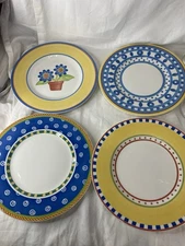 Villeroy And Boch Easy Collection Salad Plates Set Of 4 Twist Anna Bea Clea Dora