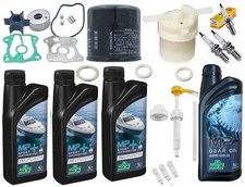 GENUINE ANNUAL SERVICE KIT with ENGINE GEARBOX OIL 35HP Honda BF35A Outboard