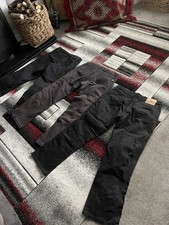 3 Pairs Ladies Bike Jeans Women's Size 14 Short Leg Black Denim