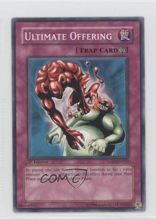 Ultimate Offering 1st Ed. YuGiOh Machine Re-Volt Structure Deck #SD10-EN032 2007