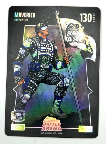 2026 Bo Jackson Battle Arena MAVERICK COOPER FLAGG RC Steel Battlefoil 1st Ed