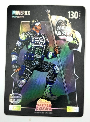 2026 Bo Jackson Battle Arena MAVERICK COOPER FLAGG RC Steel Battlefoil 1st Ed