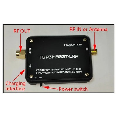 Tools MT1129 rauscharmer Verstärker TQP3M9037 LNA für SDR-Funkempfänger Spektrum A