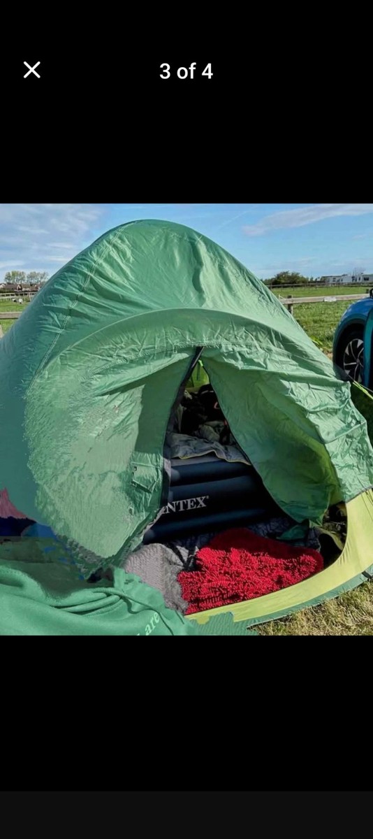 Eurohike Pop 400 DS Person Tent Green