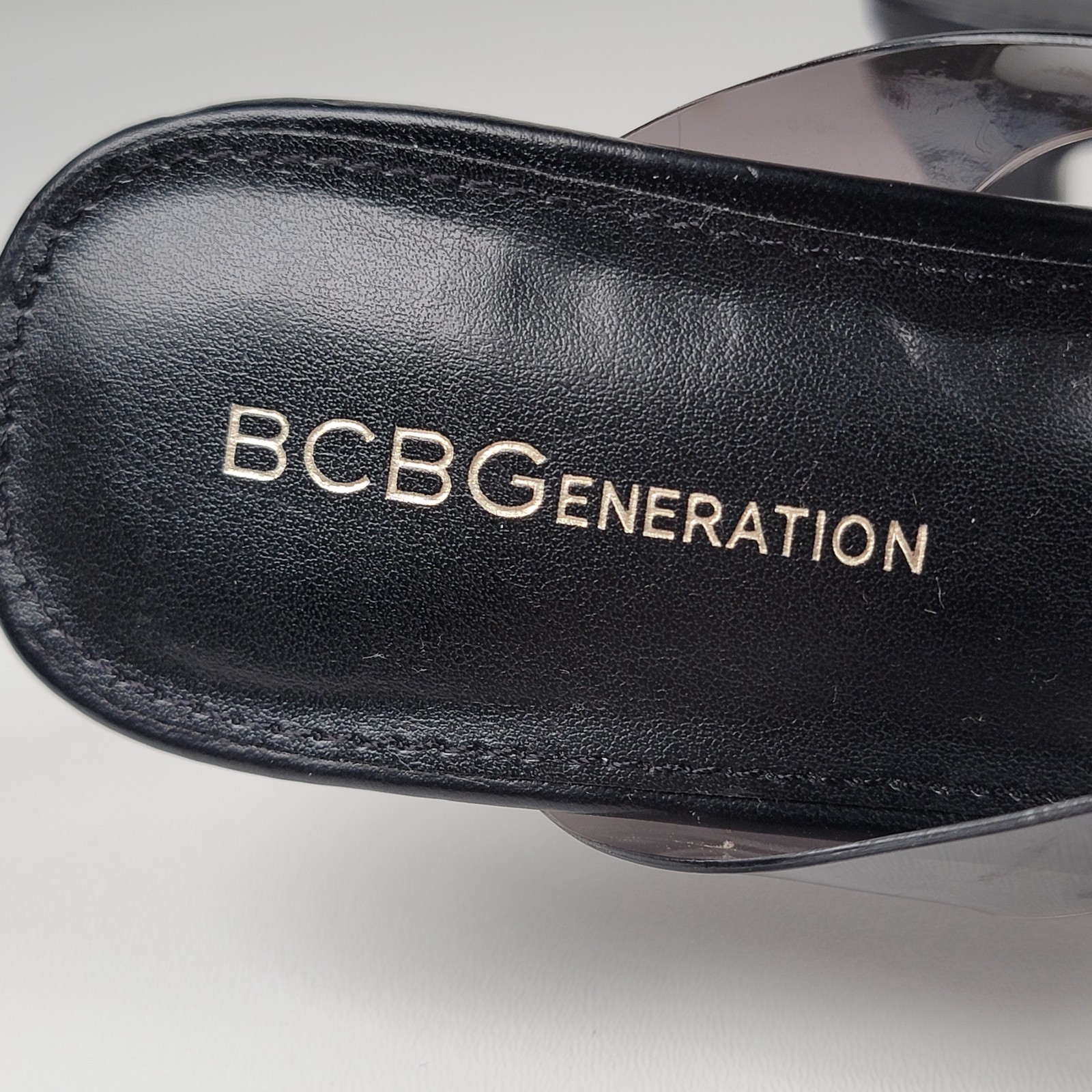 BCBGENERATION BLACK TABINA SQUARE TOE KITTEN HEEL… - image 11