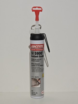 Loctite 743913 Instant Sealing, Oil-Resistant Rtv Gasket Maker, 190 Ml, Black,