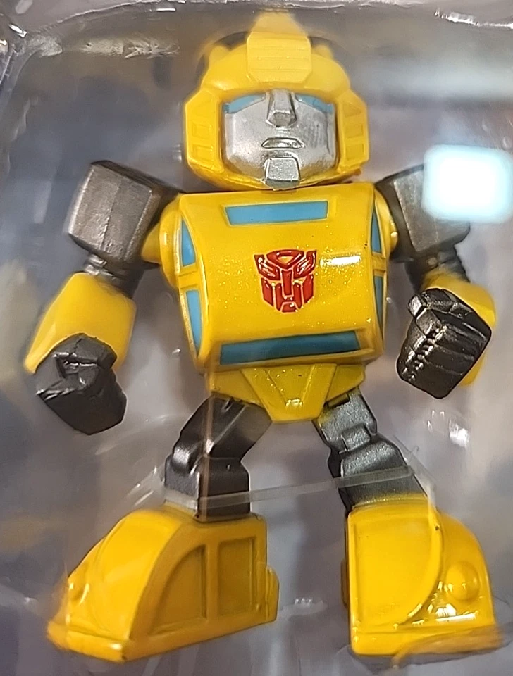 Transformers Jada Metalfigs Die-Cast 4 bonecos coleção completa novo na caixa - Imagem 4 de 4