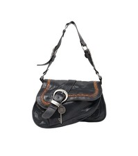 Dior Black Gaucho Shoulder Bag 47045 153856818