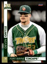 2024 Devin Ortiz Choice Minor League Rookie Padres Fort Wayne Tincaps