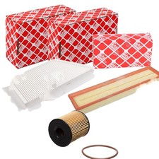 FEBI POLLEN- LUFT- ÖL-FILTER PAKET passend für Peugeot 206 2A/C 206 CC 2D
