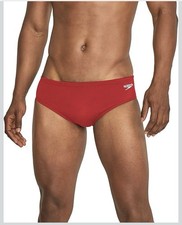 Speedo Eco Pro LT Men’s Briefs (red) 28”