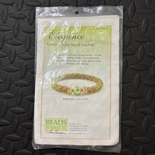 Ann Benson Beading Elegance Bead Crochet Bracelet NOS
