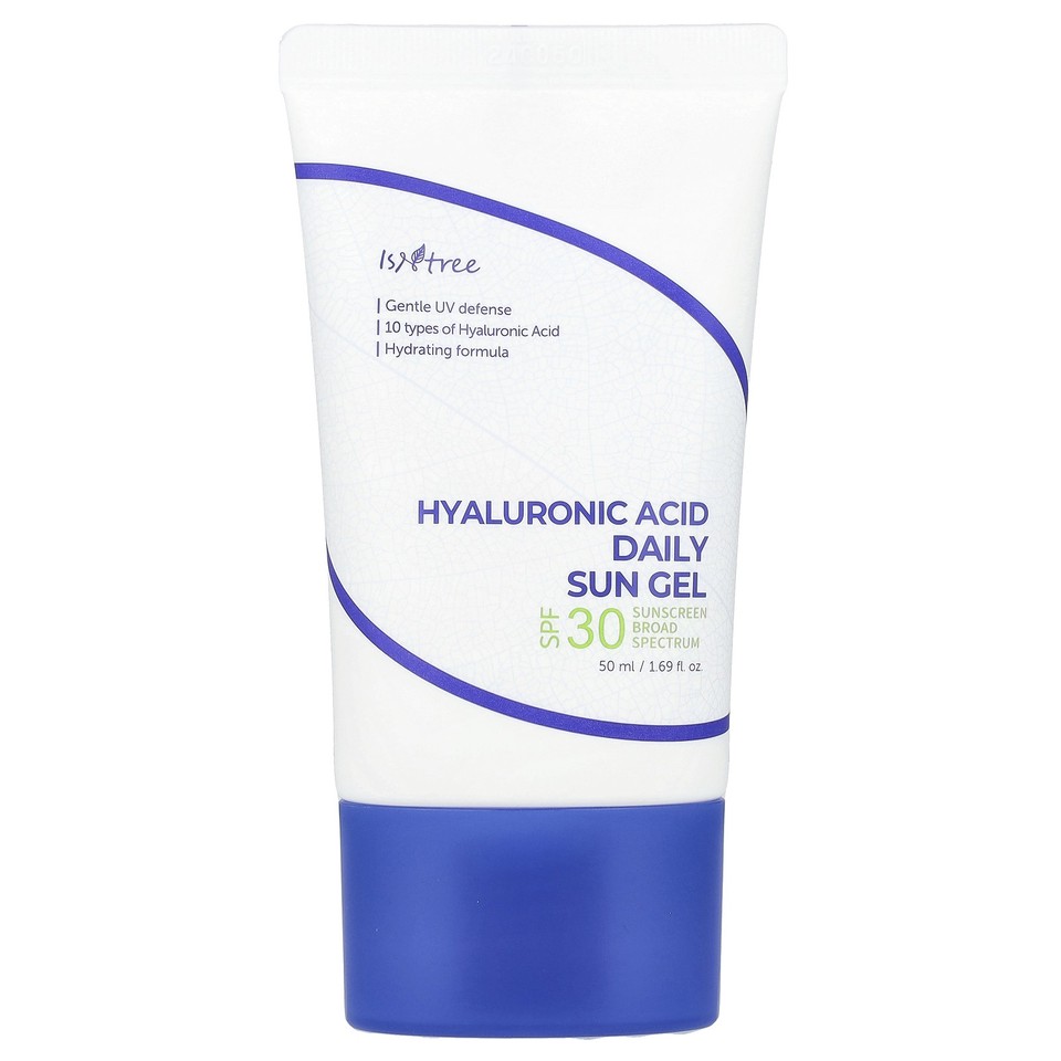 Hyaluronic Acid Daily Sun Gel, SPF 30, 1.69 fl oz (50 ml)
