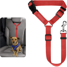 Dog Cat Car Seat Belt Lead Headrest Restraint Adjustable Pet Safety Harness 1pc