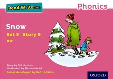 Read Write Inc. Phonics: Pink Set 3 Storybook 9 Snow, Paperback by Munton, Gi...