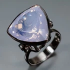 GEM A+ 14 ct Natural Lavender Quartz Ring 925 Sterling Silver Size 8.5 /R467352