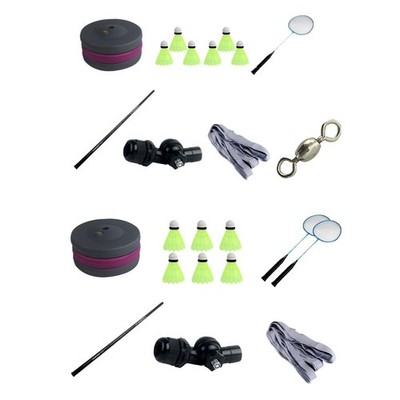 Badminton Training Kit Badminton Training Tool Single Player Aid Tragbarer