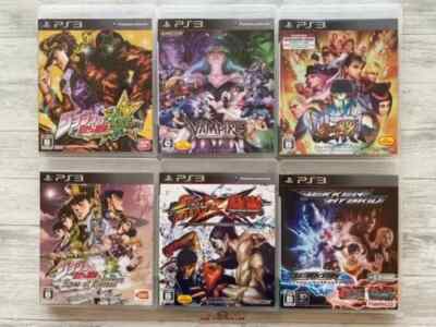 SONY PS3 6-piece set! Vampire Resurrection, Street Fighter X TEKKEN etc.From JP