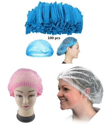 Disposable Hair Nets Mob Caps Head 