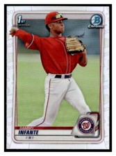 2020 Bowman Chrome Draft Refractors #BD48 Sammy Infante 