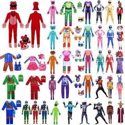 Halloween Kind Jungen Mädche The Amazing Digital Circus Toiletman Cosplay Kostüm