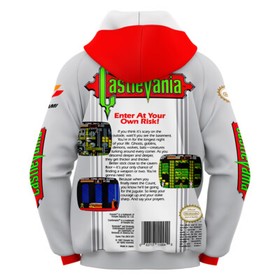 Castlevania 1986 NES Retro Videojuego Nintendo Caja Polar Premium Sudadera con Capucha