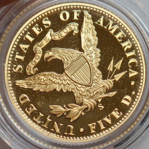 2006 S, $5 Gold San Francisco Old Mint Commemorative, Orig. Box and Papers C8137 - Picture 7 of 13